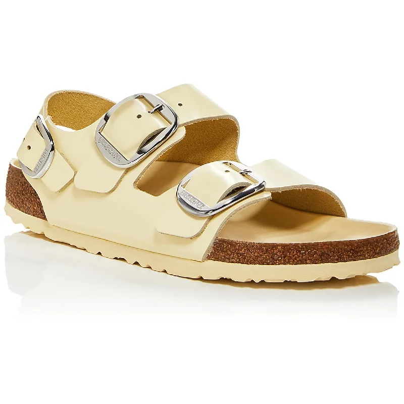 Elastic - Strap Women's Sandals with a Padded Toe in Teal for Easy On - and - OffMILANO BIG BUCKLE Womens Leather Cork Slide Sandals Elastic - Strap Women's Sandals with a Padded Toe in Teal for Easy On - and - OffMILANO BIG BUCKLE Womens Leather Cork Slide Sandals