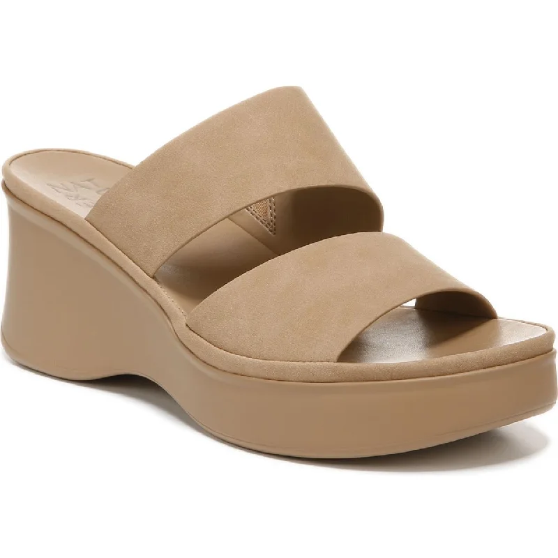 Women's Cork - Soled Espadrille Sandals with a Rope - Trimmed Upper in Navy for a Summer VibeNaturalizer Womens Genn-Rally Padded Insole Open Toe Slide Sandals Women's Cork - Soled Espadrille Sandals with a Rope - Trimmed Upper in Navy for a Summer VibeNaturalizer Womens Genn-Rally Padded Insole Open Toe Slide Sandals