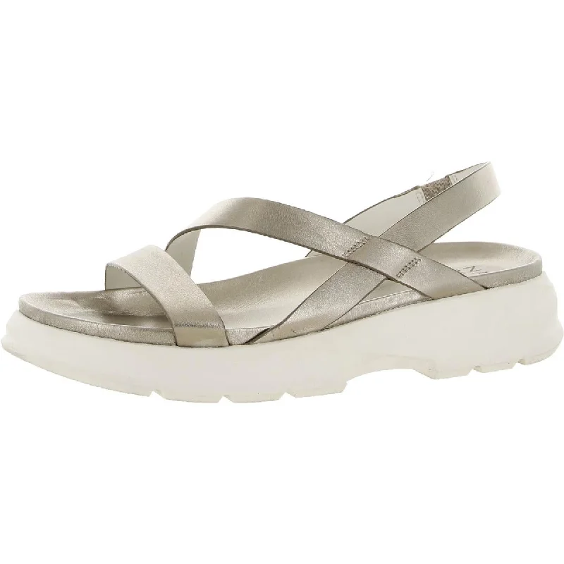 Sustainable Women's Recycled Material Sandals in Beige for Eco - Conscious ShoppersNaturalizer Womens Jubalee Faux Leather Slip On Slingback Sandals Sustainable Women's Recycled Material Sandals in Beige for Eco - Conscious ShoppersNaturalizer Womens Jubalee Faux Leather Slip On Slingback Sandals