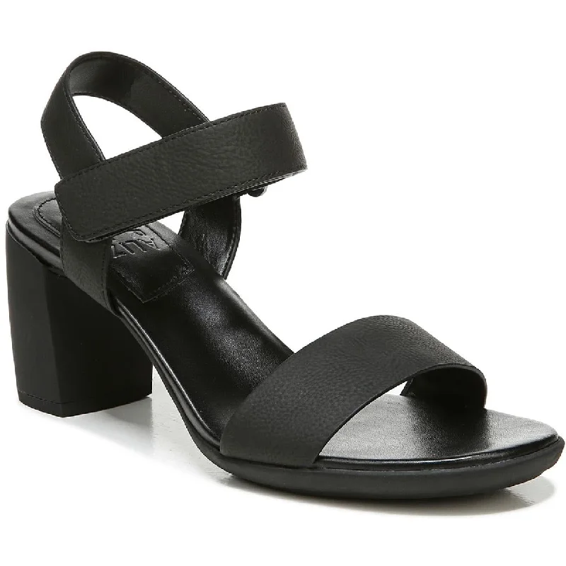 Women's Cork - Soled Espadrille Sandals with a Rope - Trimmed Upper in Navy for a Summer VibeNaturalizer Womens Genn-Trace Faux Leather Ankle Strap Block Heel Women's Cork - Soled Espadrille Sandals with a Rope - Trimmed Upper in Navy for a Summer VibeNaturalizer Womens Genn-Trace Faux Leather Ankle Strap Block Heel