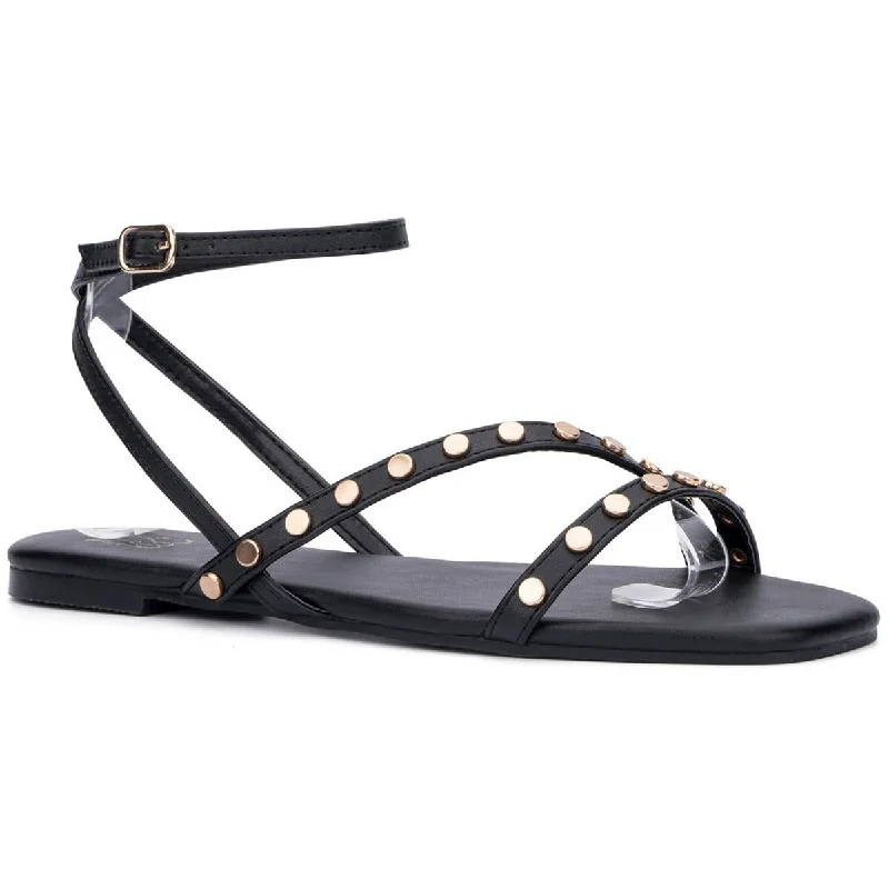 Waterproof Women's Rubber Beach Sandals with Arch Support in Blue for Water ActivitiesNew York & Company Womens Faux Leather Adjustable Slingback Sandals Waterproof Women's Rubber Beach Sandals with Arch Support in Blue for Water ActivitiesNew York & Company Womens Faux Leather Adjustable Slingback Sandals
