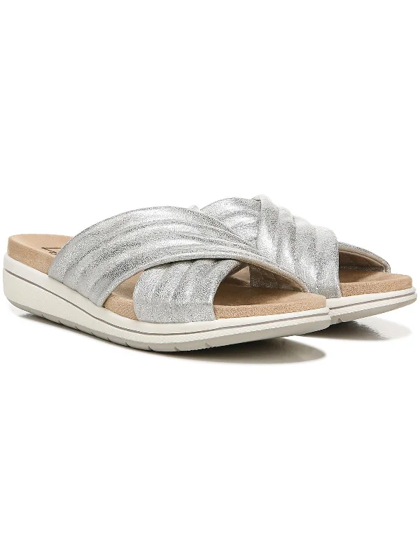 Shock - Absorbing Women's Sandals with a Soft Insole in Black for Active LifestylesPanama Womens Faux Leather Slip On Wedge Sandals Shock - Absorbing Women's Sandals with a Soft Insole in Black for Active LifestylesPanama Womens Faux Leather Slip On Wedge Sandals