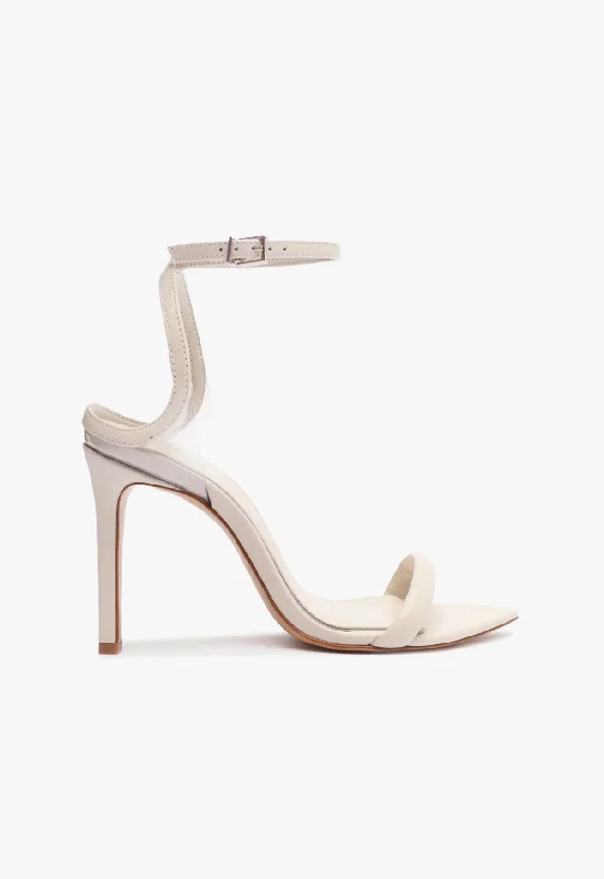 Women's Rhinestone - Embellished Open - Toe Sandals in Silver for a Glamorous Party LookSkye Leather Sandal Women's Rhinestone - Embellished Open - Toe Sandals in Silver for a Glamorous Party LookSkye Leather Sandal