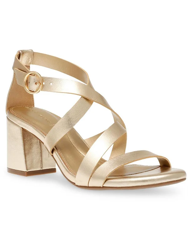 Plus Size Women's Wide - Width Platform Sandals in Black for Added Comfort and HeightRowen Womens Faux Leather Buckle Strappy Sandals Plus Size Women's Wide - Width Platform Sandals in Black for Added Comfort and HeightRowen Womens Faux Leather Buckle Strappy Sandals