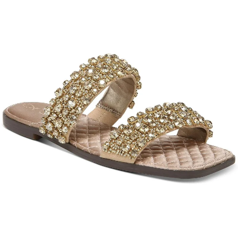 Women's Strappy Gladiator Sandals with Buckle Closures in Tan for a Boho LookSam Edelman Womens Ezel Embellished Slide Sandals Women's Strappy Gladiator Sandals with Buckle Closures in Tan for a Boho LookSam Edelman Womens Ezel Embellished Slide Sandals