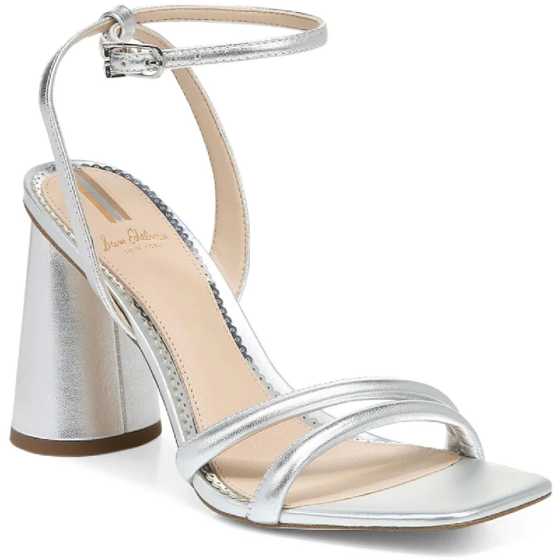 Women's Sandals with a Floral - Printed Upper in Pink for a Feminine Spring LookSam Edelman Womens Kia Strappy Ankle Strap Heel Sandals Women's Sandals with a Floral - Printed Upper in Pink for a Feminine Spring LookSam Edelman Womens Kia Strappy Ankle Strap Heel Sandals