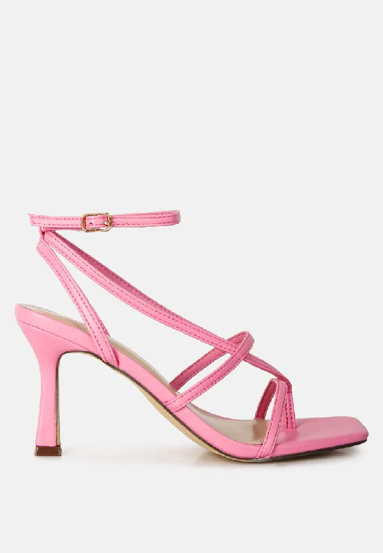 Women's Rhinestone - Embellished Open - Toe Sandals in Silver for a Glamorous Party Lookstalker strappy ankle strap sandals Women's Rhinestone - Embellished Open - Toe Sandals in Silver for a Glamorous Party Lookstalker strappy ankle strap sandals