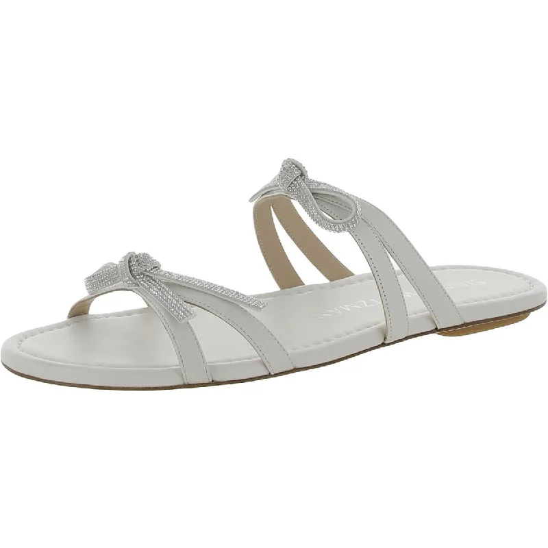 Shock - Absorbing Women's Sandals with a Soft Insole in Black for Active LifestylesStuart Weitzman Womens Leather Slip On Flatform Sandals Shock - Absorbing Women's Sandals with a Soft Insole in Black for Active LifestylesStuart Weitzman Womens Leather Slip On Flatform Sandals