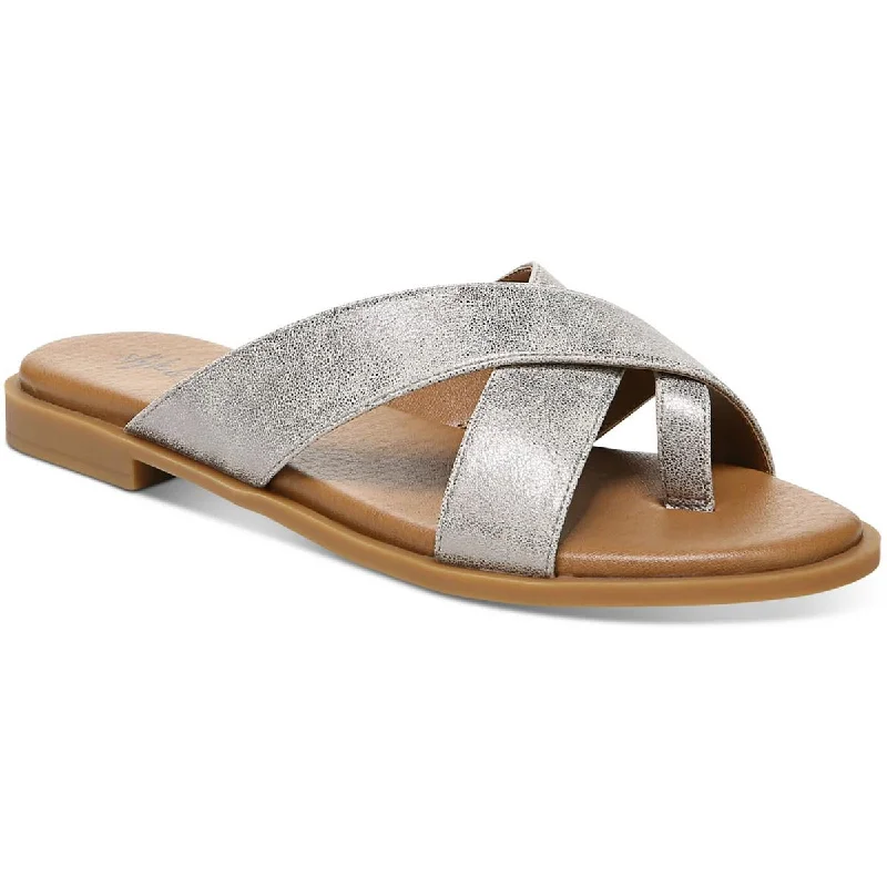 Elastic - Strap Women's Sandals with a Padded Toe in Teal for Easy On - and - OffStyle & Co. Womens Carolyn Dressy Slip On Slide Sandals Elastic - Strap Women's Sandals with a Padded Toe in Teal for Easy On - and - OffStyle & Co. Womens Carolyn Dressy Slip On Slide Sandals