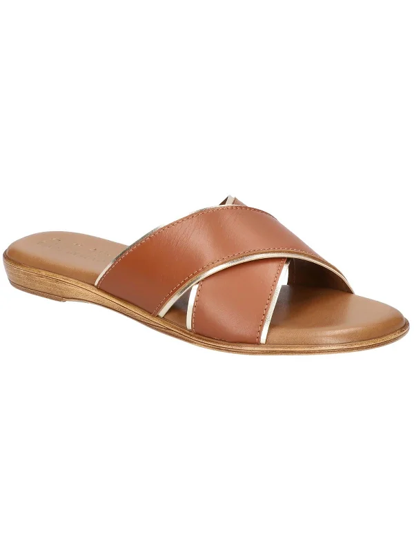 Women's Sandals with a Glitter - Coated Strap in Gold for a Sparkly Summer OutfitTab-Italy Womens Leather Slide Sandals Women's Sandals with a Glitter - Coated Strap in Gold for a Sparkly Summer OutfitTab-Italy Womens Leather Slide Sandals