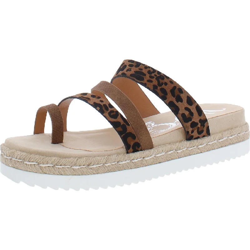 Child - Friendly Women's Sandals with a Secure Buckle in Purple for Moms on the GoVery G Womens Groove 2 Leopard Print Casual Strappy Sandals Child - Friendly Women's Sandals with a Secure Buckle in Purple for Moms on the GoVery G Womens Groove 2 Leopard Print Casual Strappy Sandals