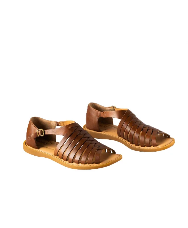 Women's Ankle - Strap Sandals with a Block Heel in Red for a Sophisticated StyleWomen Ida Sandal In Brown Cognac Women's Ankle - Strap Sandals with a Block Heel in Red for a Sophisticated StyleWomen Ida Sandal In Brown Cognac