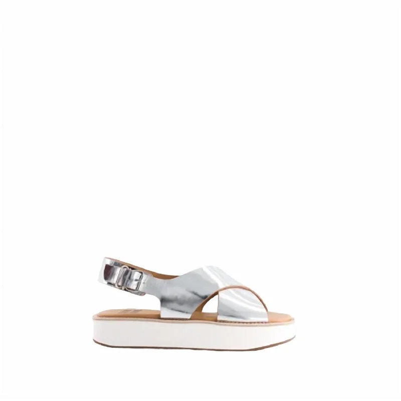 Women's Sandals with a Wedge Heel and a Tassel Detail in Orange for a Trendy LookWomen Malacar Sandal In Silver Women's Sandals with a Wedge Heel and a Tassel Detail in Orange for a Trendy LookWomen Malacar Sandal In Silver