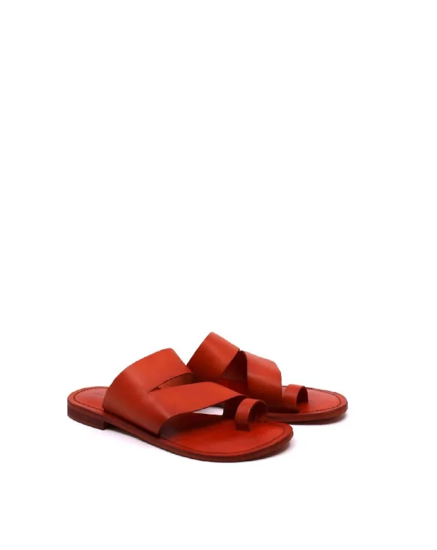 Child - Friendly Women's Sandals with a Secure Buckle in Purple for Moms on the GoWomen's Abilene Toe Loop Sandal In Vermillion Child - Friendly Women's Sandals with a Secure Buckle in Purple for Moms on the GoWomen's Abilene Toe Loop Sandal In Vermillion