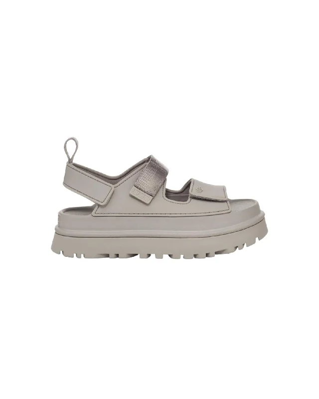 Women's Sandals with a Glitter - Coated Strap in Gold for a Sparkly Summer OutfitWomen's Goldenglow Sandals In Seal Women's Sandals with a Glitter - Coated Strap in Gold for a Sparkly Summer OutfitWomen's Goldenglow Sandals In Seal
