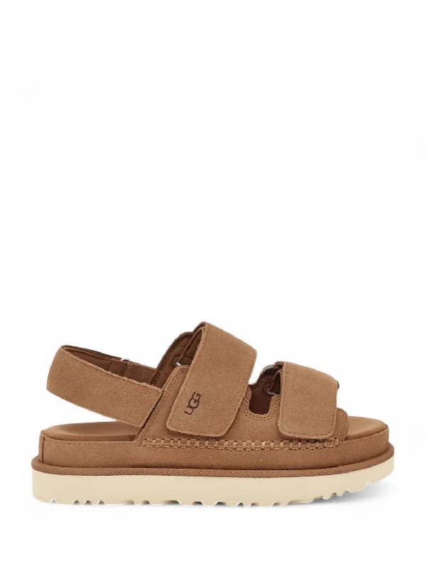 Child - Friendly Women's Sandals with a Secure Buckle in Purple for Moms on the GoWomen's Goldenstar Slingback Sandal In Chestnut Child - Friendly Women's Sandals with a Secure Buckle in Purple for Moms on the GoWomen's Goldenstar Slingback Sandal In Chestnut