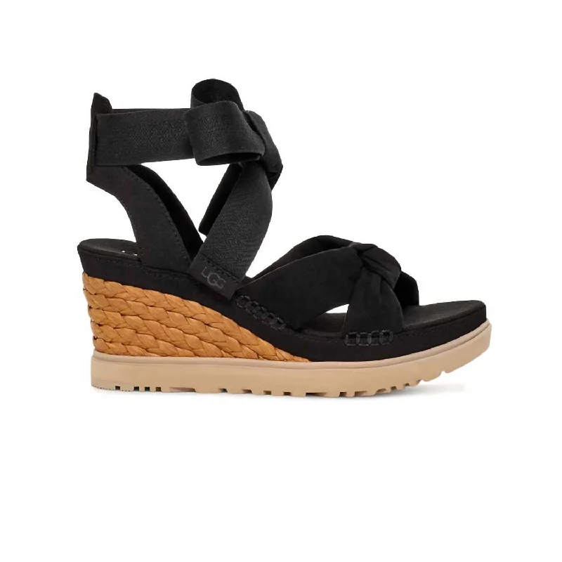 Elastic - Strap Women's Sandals with a Padded Toe in Teal for Easy On - and - OffWomen's Ileana Wrap Sandals In Black Elastic - Strap Women's Sandals with a Padded Toe in Teal for Easy On - and - OffWomen's Ileana Wrap Sandals In Black