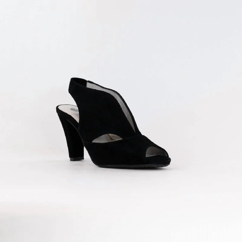 Plus Size Women's Wide - Width Platform Sandals in Black for Added Comfort and HeightWomen's Peru Sandal In Black Plus Size Women's Wide - Width Platform Sandals in Black for Added Comfort and HeightWomen's Peru Sandal In Black