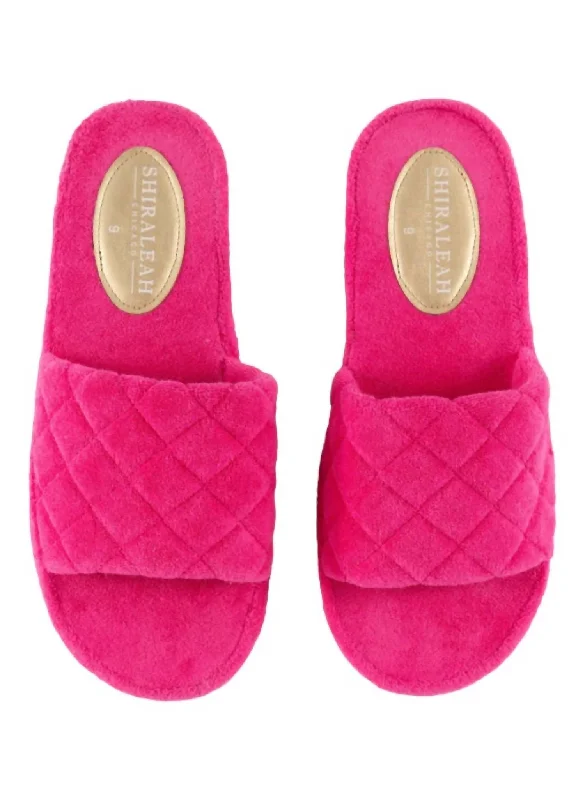 Anti - Slip Women's Sandals with a Grooved Sole in Green for Outdoor AdventuresWomen's Sol Pool Slides In Fuchsia Anti - Slip Women's Sandals with a Grooved Sole in Green for Outdoor AdventuresWomen's Sol Pool Slides In Fuchsia