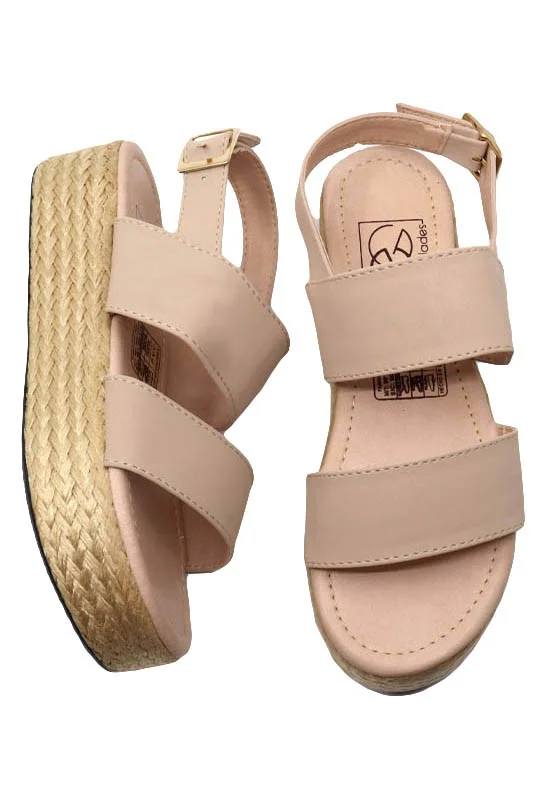 Plus Size Women's Wide - Width Platform Sandals in Black for Added Comfort and HeightYute - Wedge Sandals For Women Plus Size Women's Wide - Width Platform Sandals in Black for Added Comfort and HeightYute - Wedge Sandals For Women