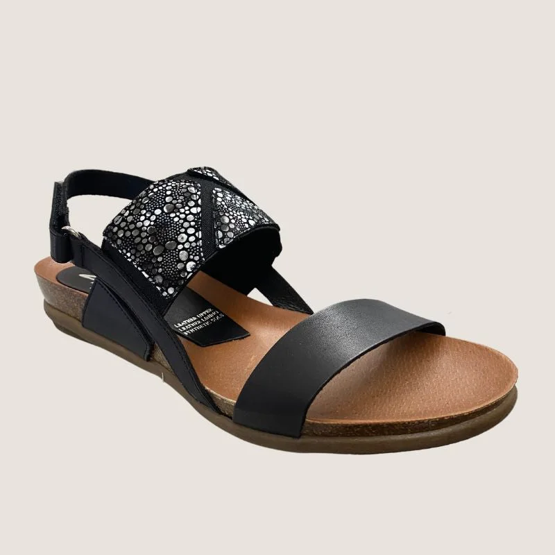 Elastic - Strap Women's Sandals with a Padded Toe in Teal for Easy On - and - OffZeta Rallar Sandal Elastic - Strap Women's Sandals with a Padded Toe in Teal for Easy On - and - OffZeta Rallar Sandal
