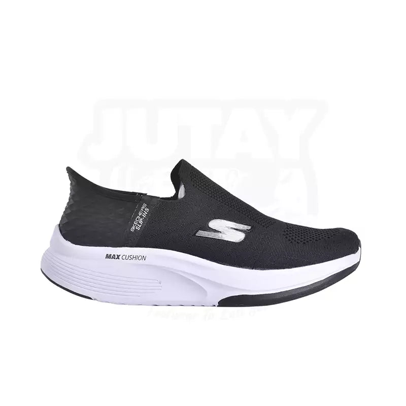 Patterned Print Women's Sneakers in Floral Designs for a Feminine and Fashion - Forward LookSKECHER MAX CUSHION SLIPIN - BLACK WHITE Patterned Print Women's Sneakers in Floral Designs for a Feminine and Fashion - Forward LookSKECHER MAX CUSHION SLIPIN - BLACK WHITE