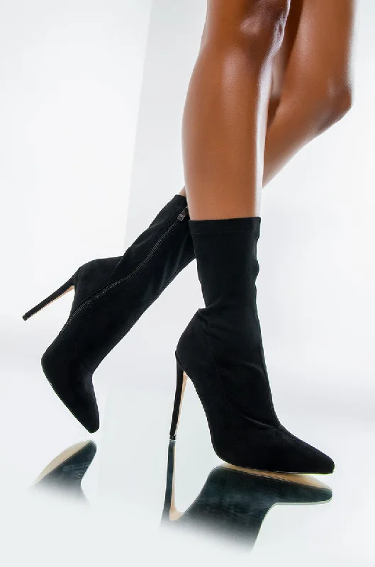 AZALEA WANG DARLING STILETTO HEEL BOOTIE