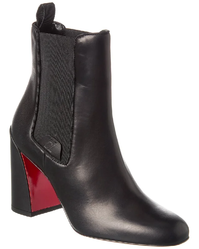 Christian Louboutin Turelastic 85 Leather Bootie