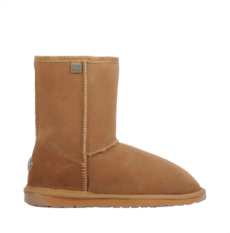 Women's Stinger Slim Lo Boot In Chestnut